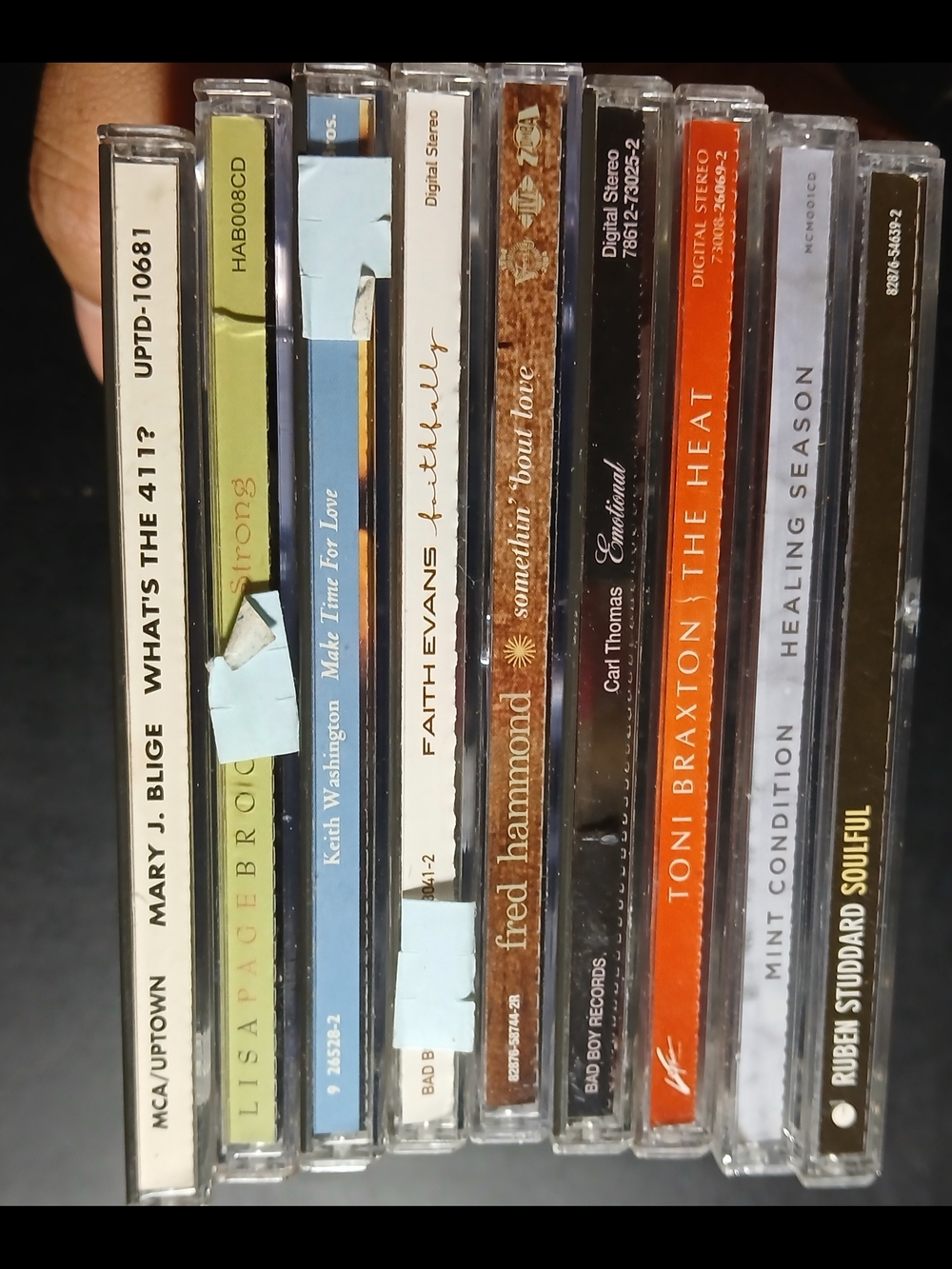 9 New & Used CD Lot Mixed Genre Music Whole Sale